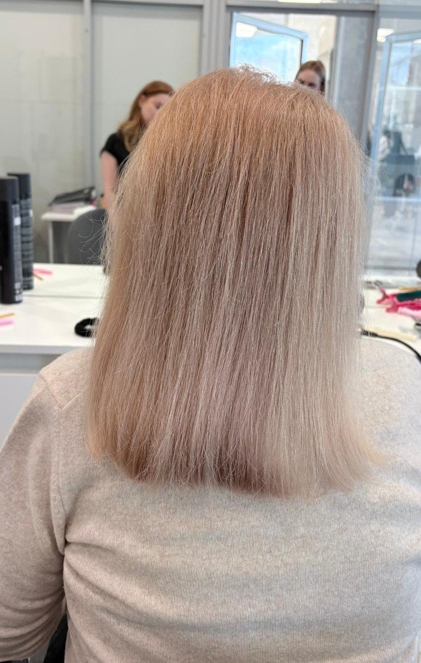 After — colour repair