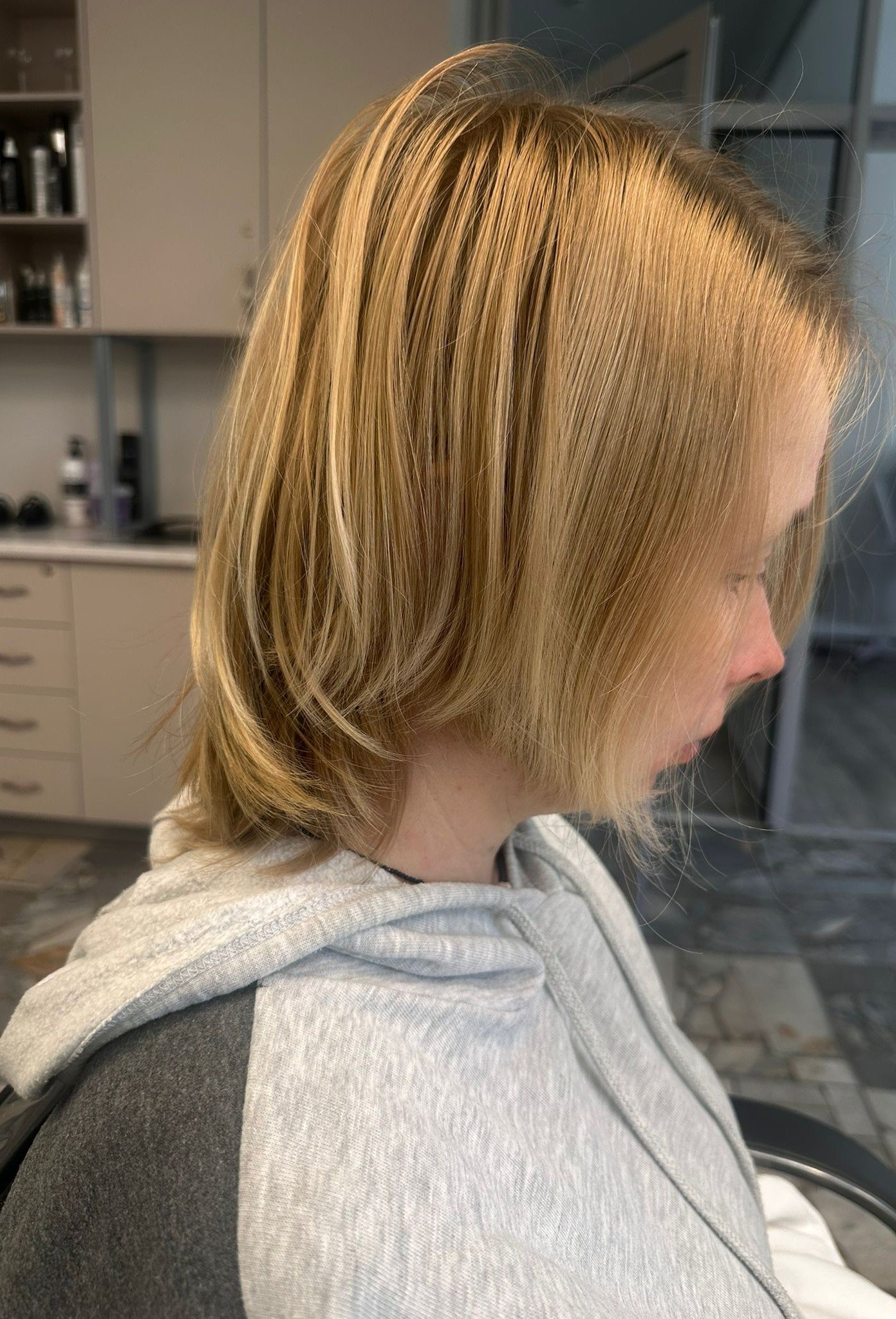 Before — bob restyle